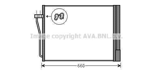 AVA QUALITY COOLING Kondensaator,kliimaseade BW5371D